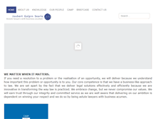 Tablet Screenshot of jgs.co.za
